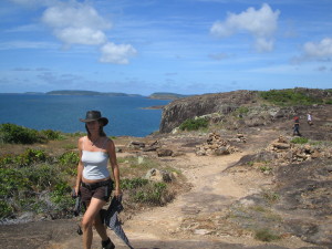 Regina walking to Cape York tip