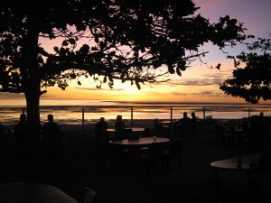 Sunset at Karumba Tavern