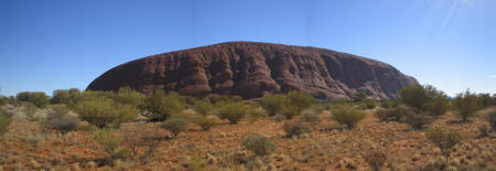 Sunrise side of Uluru