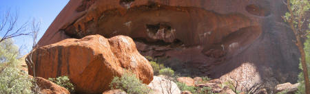 Caves at Uluru