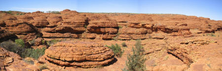 A rocky valley at Kings Canyon