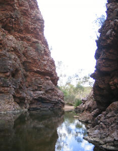 Simpsons Gap near Alice Springs