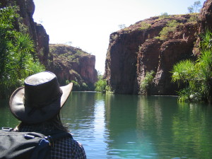 Canoing in the Lawn Hill Gorge