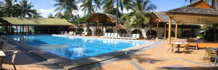 Swimming pool at South Molle resort