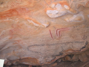 Yourambulla Caves - Aboriginal Paintings