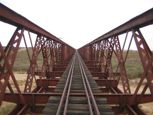 Old Ghan Railway Bridge - Oodnadatta Track