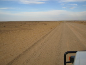 Open road on the Oodnadatta Track