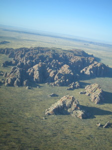 Bungle Bungles from the air