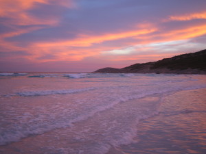 Cape Arid Beach at sunset