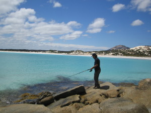 Fishing at Cape Arid
