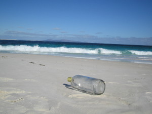 No Message in a bottle Little Tagon - Cape Arid