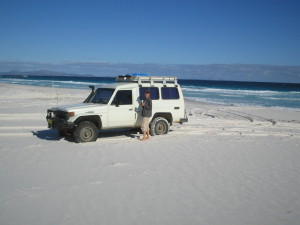 Soft sand driving at Tagon Beach - Cape Arid