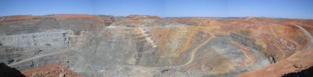 Superpit Gld mine in Kalgoorlie